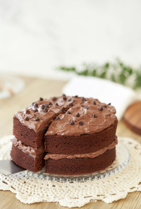 チョコレートファッジケーキ