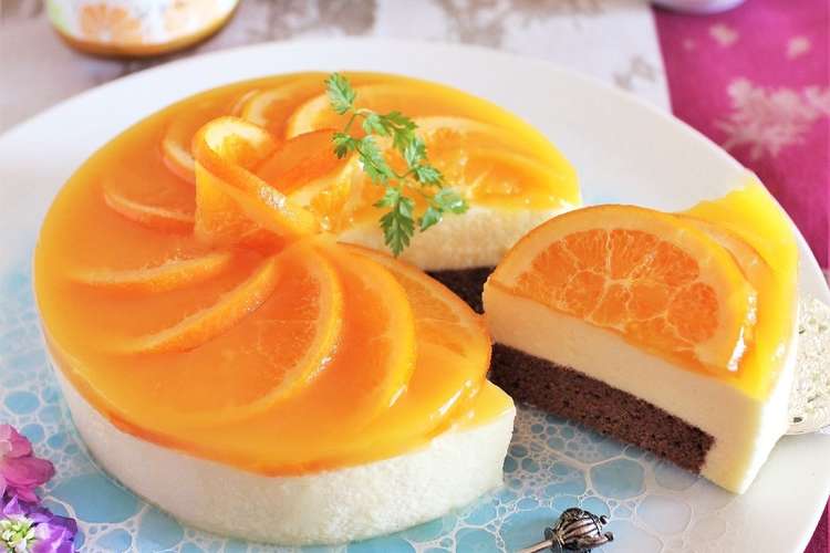 さわやか オレンジムースケーキ レシピ 作り方 By ちゃんねるゆみ クックパッド 簡単おいしいみんなのレシピが363万品