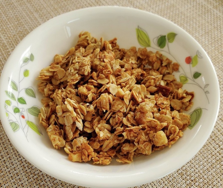 全粒グラノーラのレシピ