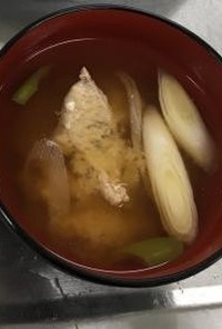カナガシラの竜田揚げ・お味噌汁
