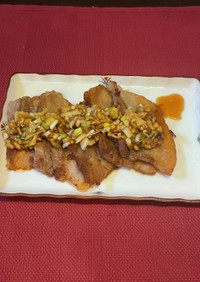 豚バラ肉のスタミナ焼き