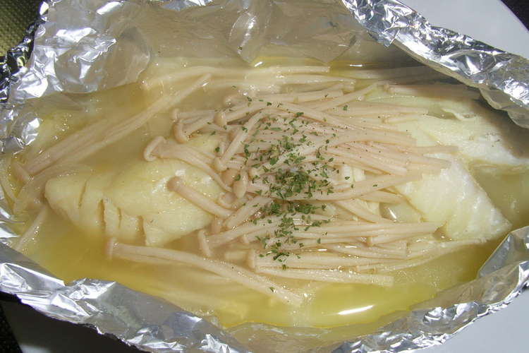 簡単 甘塩たらのホイル焼き 蒸し レシピ 作り方 By さや クックパッド 簡単おいしいみんなのレシピが352万品