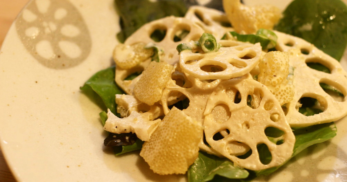 お節料理に 蓮根と数の子のわさびマヨ和え レシピ 作り方 By ｊａ愛知厚生連 クックパッド 簡単おいしいみんなのレシピが366万品