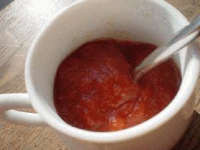 トマトジュースでケチャップ♪の画像