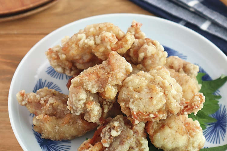 簡単 お弁当にも 鶏もも肉の和風塩唐揚げ レシピ 作り方 By Kaana57 クックパッド 簡単おいしいみんなのレシピが377万品