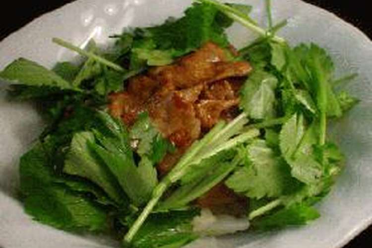 長いもと生三つ葉のサラダ レシピ 作り方 By 銀姐 クックパッド 簡単おいしいみんなのレシピが355万品