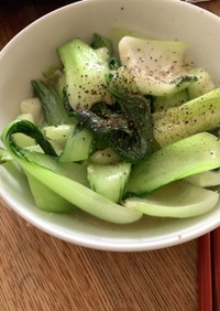 簡単　チンゲン菜の青菜炒め 又は小松菜