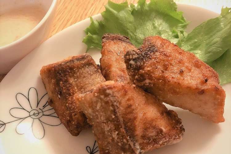 にんにく醤油ソースで ぶりの竜田揚げ レシピ 作り方 By クマソバ クックパッド 簡単おいしいみんなのレシピが377万品