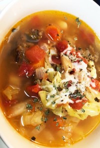 テキサス風チリキャベツスープ