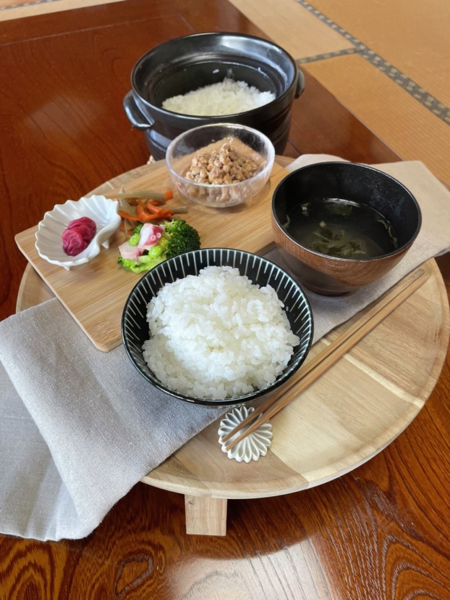 これぞ本物の味。居久根米を土鍋で炊くの画像