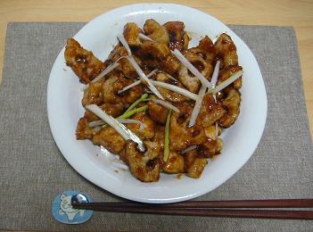 レンコンと鶏肉の甘酢炒め☆の画像