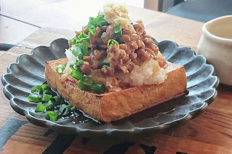 おうち居酒屋 厚揚げおろし納豆 レシピ 作り方 By ちーすけ クックパッド 簡単おいしいみんなのレシピが375万品