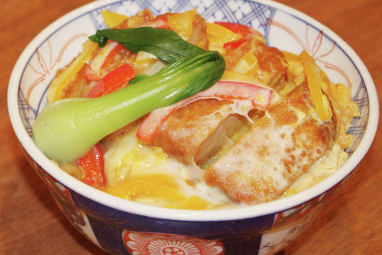 ジュビロ飯認定 カツ丼 レシピ 作り方 By 磐田市 静岡県 クックパッド 簡単おいしいみんなのレシピが376万品