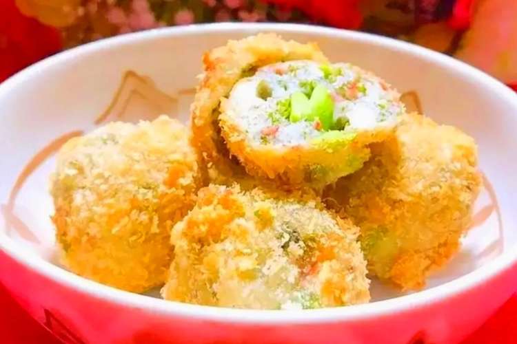 はんぺんとカニカマと枝豆の青海苔フライ レシピ 作り方 By チョコ ｈ クックパッド 簡単おいしいみんなのレシピが366万品
