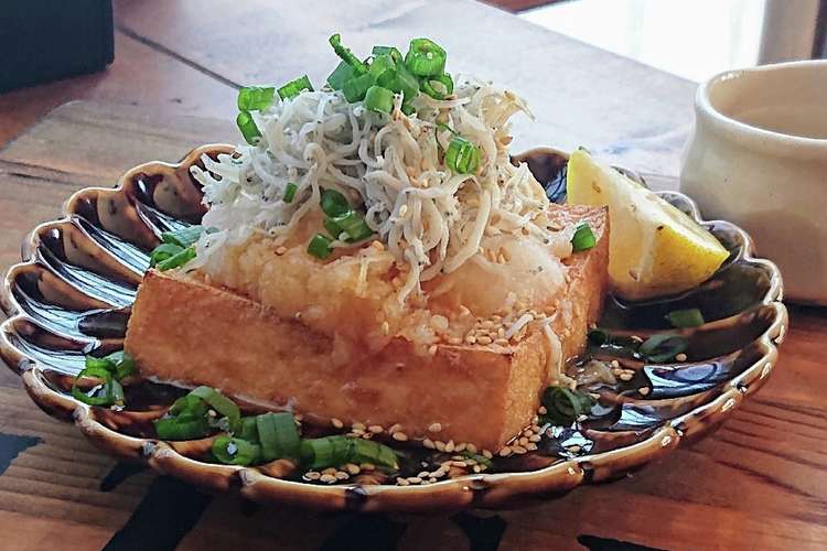 おうち居酒屋 厚揚げのシラス柚子おろし レシピ 作り方 By ちーすけ クックパッド 簡単おいしいみんなのレシピが365万品