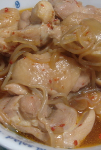 鶏肉の韓国家庭料理