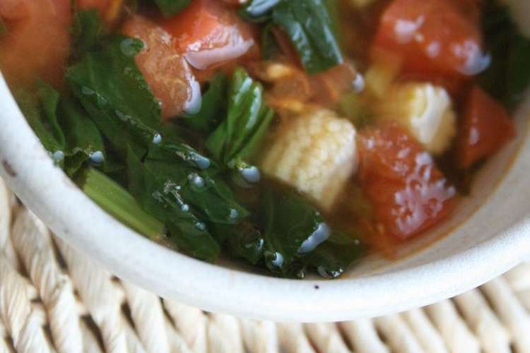 生トマトのおいしいスープ レシピ 作り方 By ｍａｎｇｅｒ クックパッド 簡単おいしいみんなのレシピが355万品
