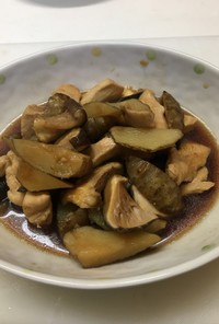 菊芋の簡単煮物