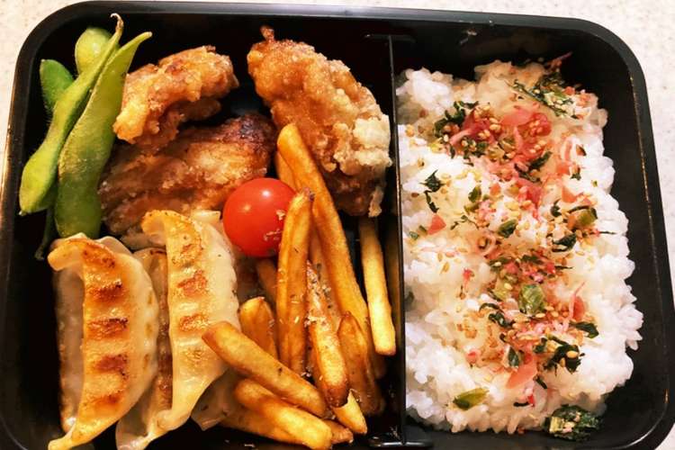 オリジナル唐揚げ高校生男子弁当 レシピ 作り方 By 親バカ弁当 クックパッド 簡単おいしいみんなのレシピが364万品