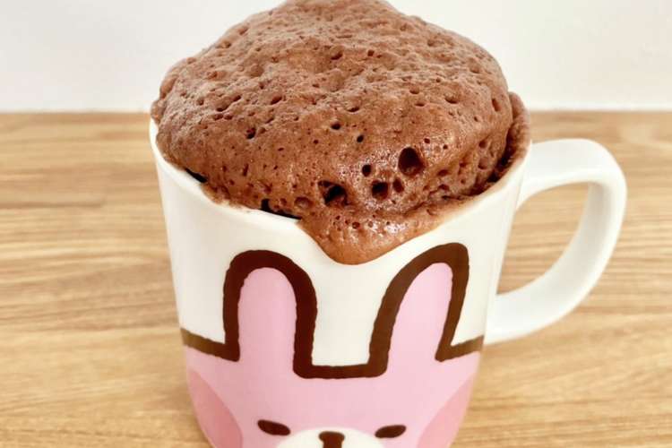卵不使用 簡単レンジマグカップケーキ レシピ 作り方 By かめちゃん クックパッド 簡単おいしいみんなのレシピが375万品