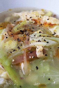 カラダぽかぽか生姜のスープ