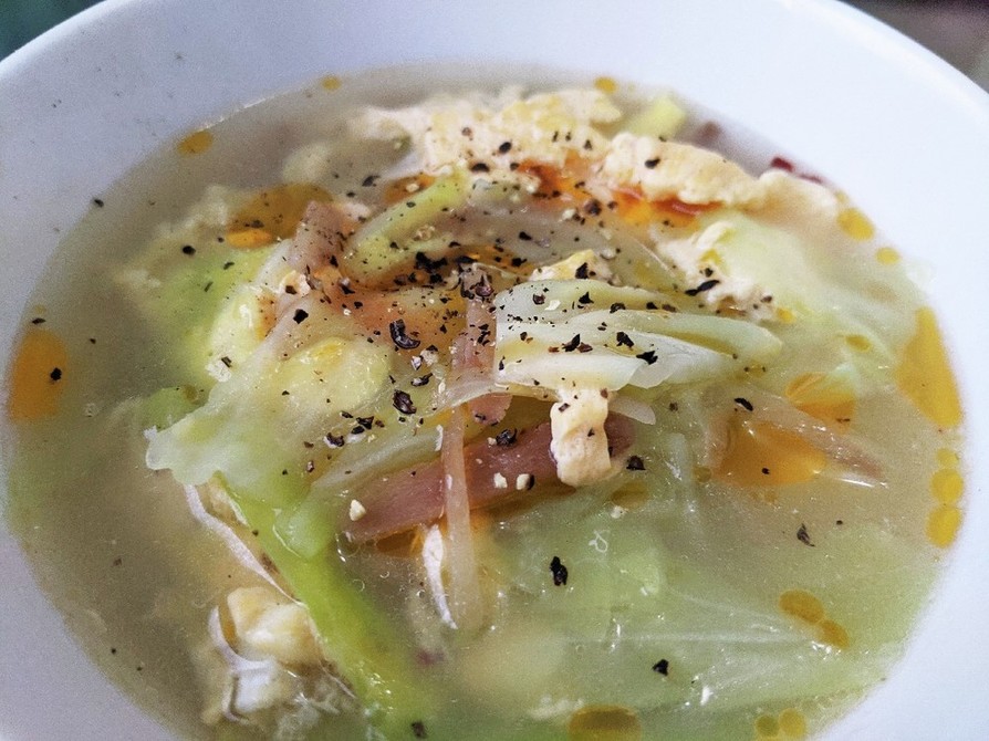 カラダぽかぽか生姜のスープの画像