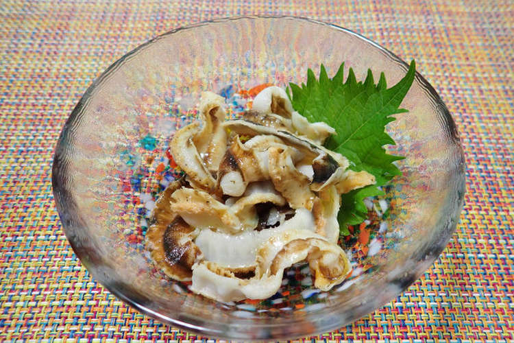 ホタテ貝ヒモの塩茹で レシピ 作り方 By あおもりの肴 クックパッド 簡単おいしいみんなのレシピが378万品