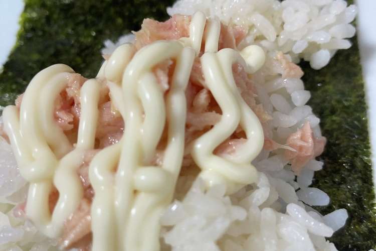 超簡単 ツナマヨ手巻き寿司 レシピ 作り方 By Teru0358 クックパッド 簡単おいしいみんなのレシピが365万品