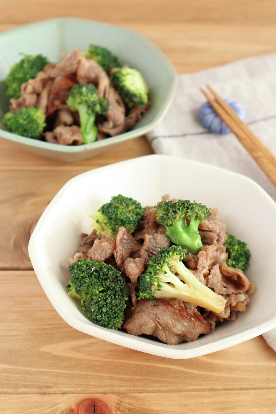 牛肉とブロッコリーのレシピ