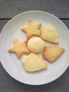 小麦粉・砂糖・バターの簡単クッキーの画像