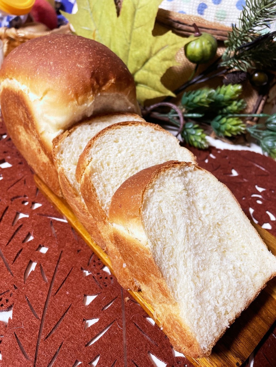米粉入り☆ほわほわ山型食パンの画像