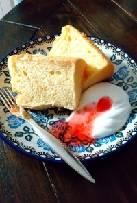 バターシフォンケーキ