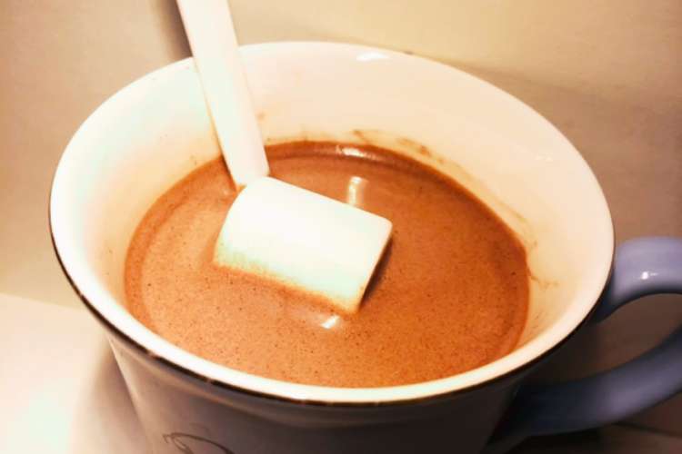 甘めのホットマシュマロココア レシピ 作り方 By Piyopanman クックパッド 簡単おいしいみんなのレシピが371万品