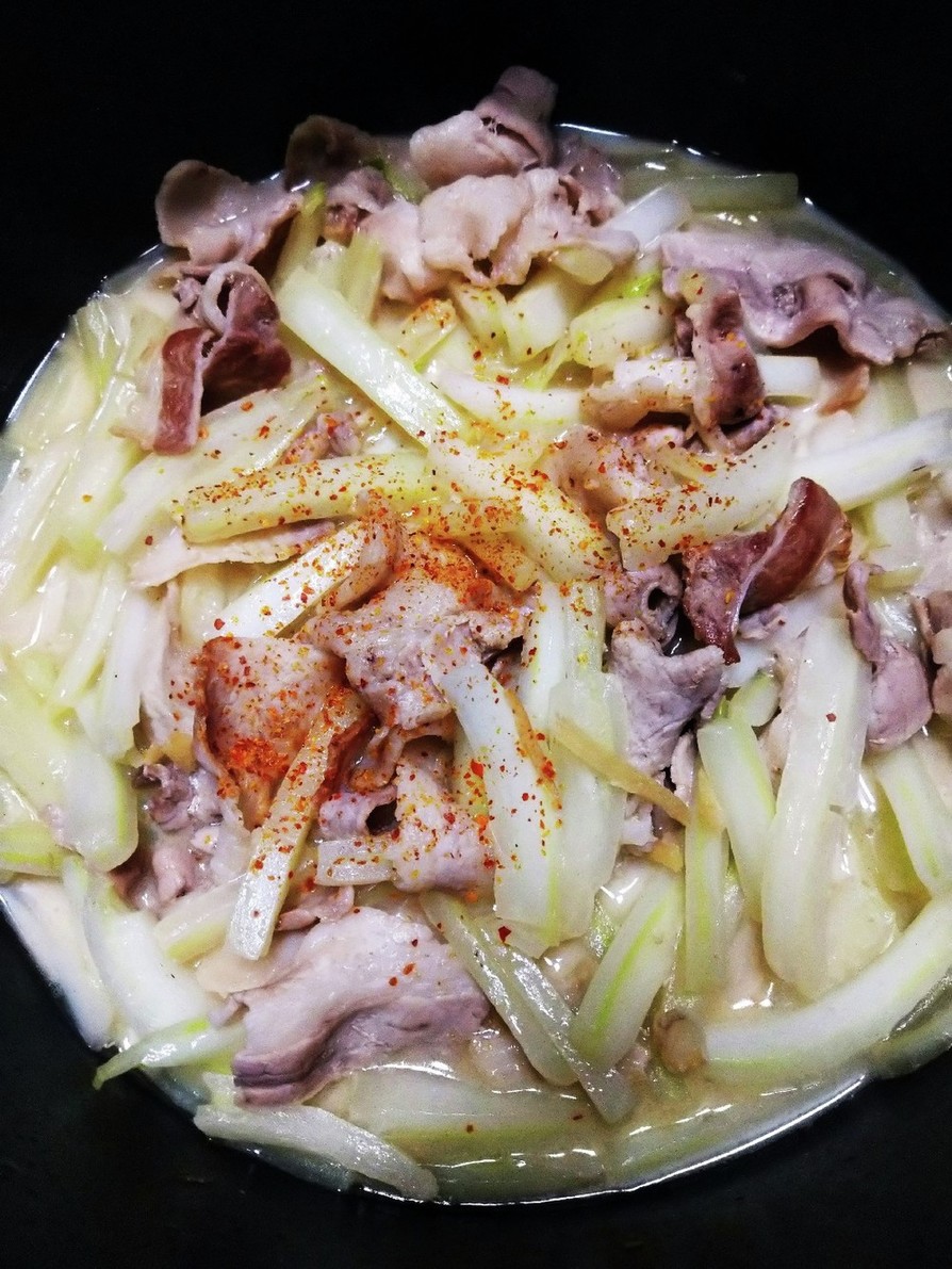 豚バラと白菜の『プチッと鍋豆乳ごま』煮の画像