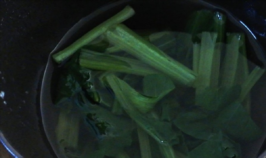 チョー簡単！小松菜のお吸い物の画像