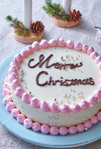 メリークリスマスレアチーズケーキ