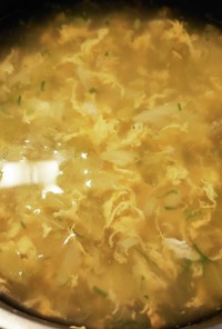 シンプル☆キャベツと玉子のスープ