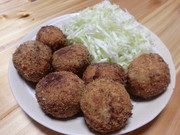 残りカレーで☆簡単☆ライスコロッケ!!の写真