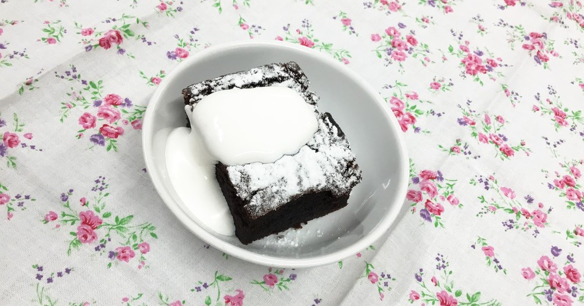 米粉と豆腐のブラウニー アレルギー対応 レシピ 作り方 By にじのいるか南葛西園 クックパッド 簡単おいしいみんなのレシピが374万品