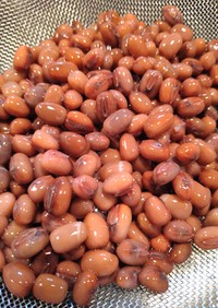 お赤飯の小豆