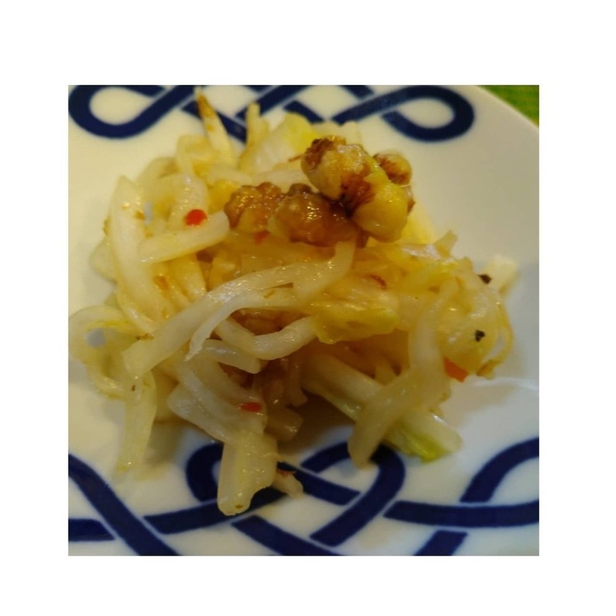 冬の酢の物　大根と白菜とクルミ（中華）の画像