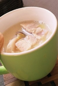 ◆簡単あったか♡白菜とベーコンのスープ◆