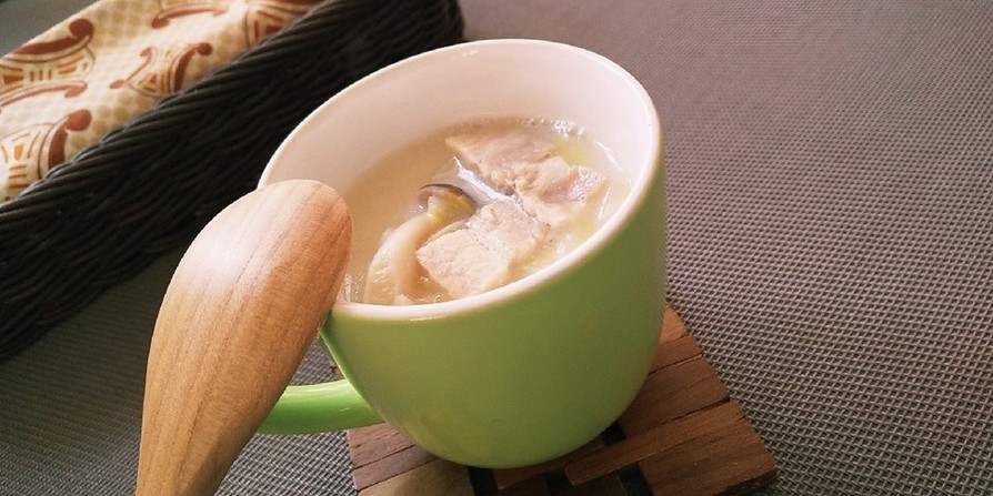 ◆簡単あったか♡白菜とベーコンのスープ◆の画像
