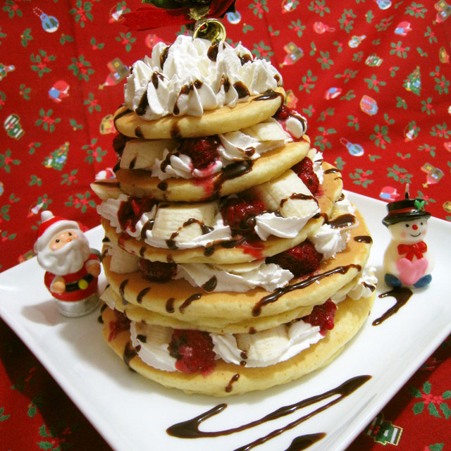 ホットケーキdeツリーケーキ レシピ 作り方 By とむまろ クックパッド 簡単おいしいみんなのレシピが350万品