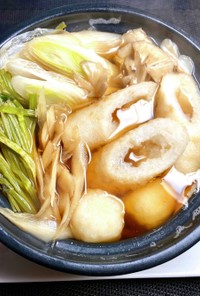 秋田の味。きりたんぽ鍋