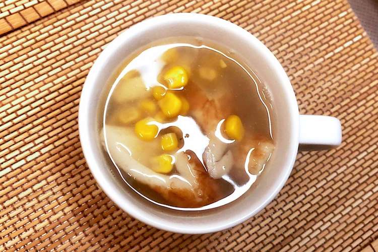 ちくわとコーンのとろみ中華スープ レシピ 作り方 By Mkwm クックパッド 簡単おいしいみんなのレシピが371万品