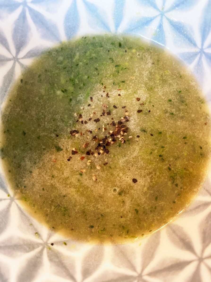 玉葱&ブロッコリーのポタージュスープの画像