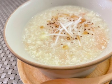 スープストック風♡海老と豆腐の淡雪スープの写真