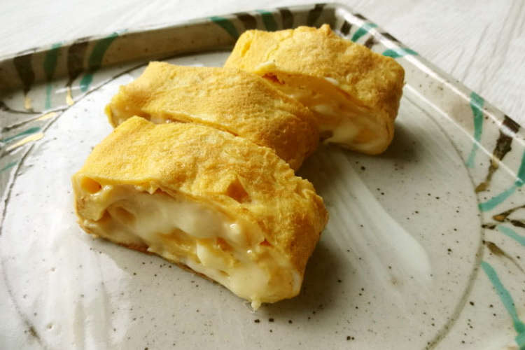 卵焼き チーズ 入り チーズ入り卵焼き（副菜） レシピ・作り方