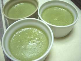 抹茶のマシュマロムース